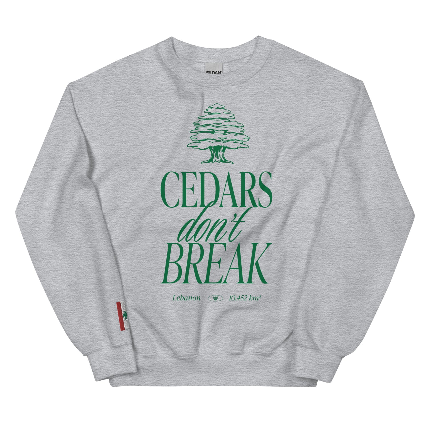 streetwear t-shirt Lebanon, Arab clothing, cedar trees, cedars don't break, support Lebanon, Lebanese clothing , sweatshirt