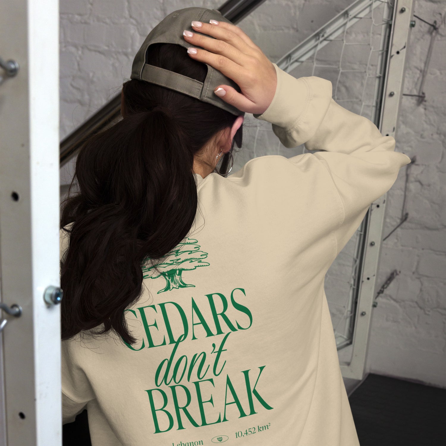 streetwear sweatshirt Lebanon, Arab clothing, cedar trees, cedars don't break, support Lebanon, Lebanese clothing 