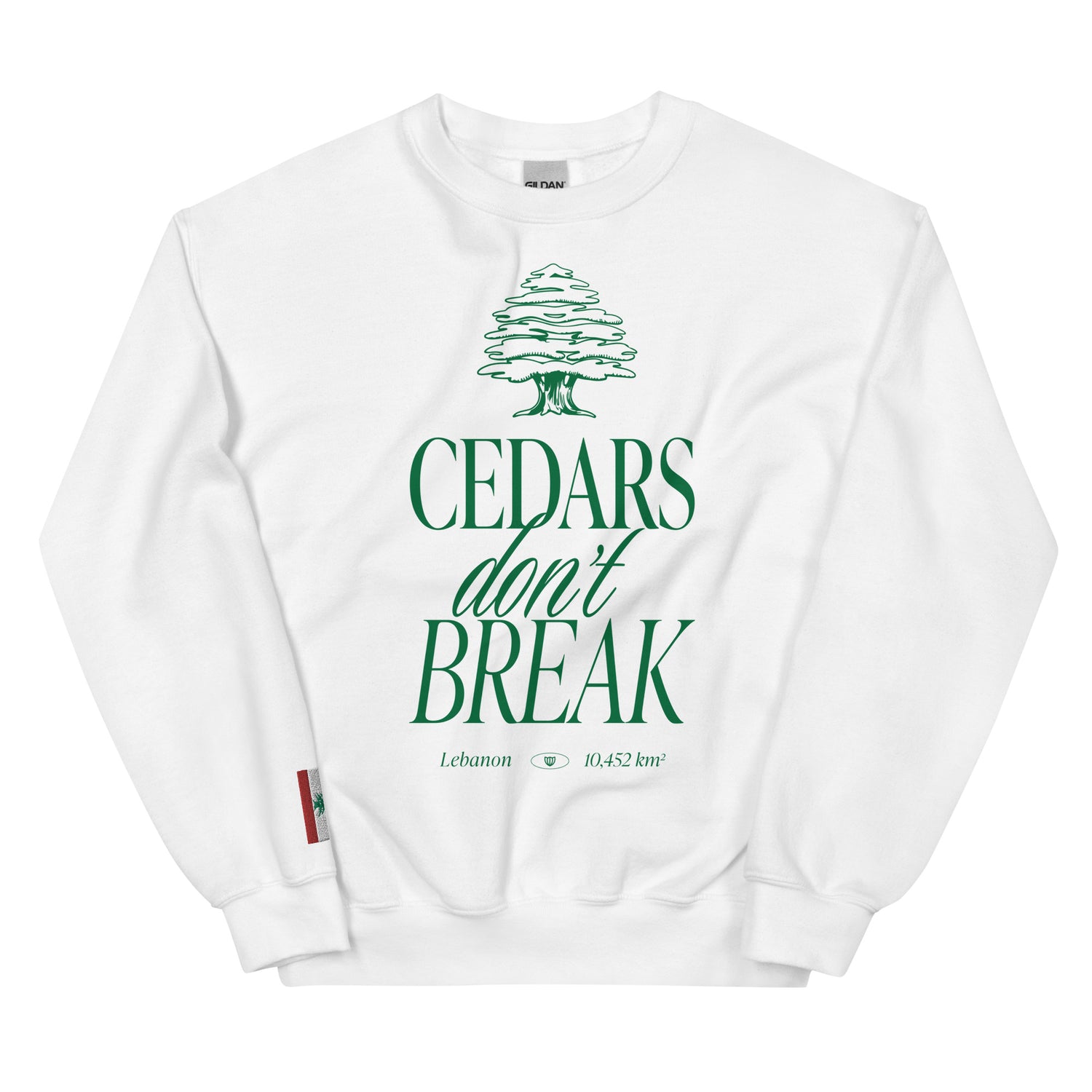 streetwear t-shirt Lebanon, Arab clothing, cedar trees, cedars don't break, support Lebanon, Lebanese clothing , sweatshirt