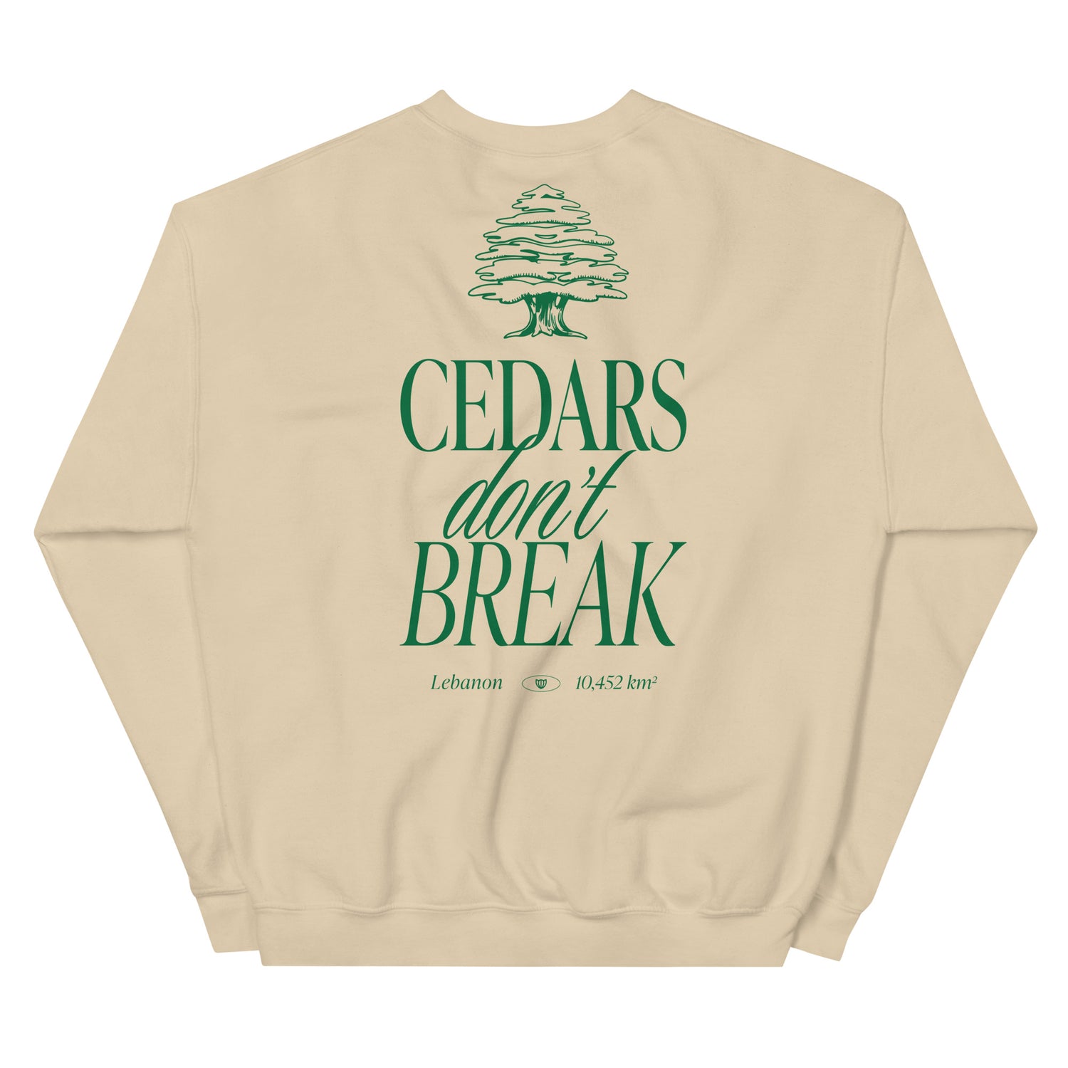 streetwear sweatshirt Lebanon, Arab clothing, cedar trees, cedars don't break, support Lebanon, Lebanese clothing 